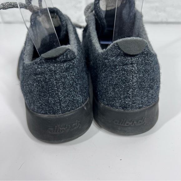 ALLBIRDS Wool Runners Dark Charcoal Lace Up Comfort Sneakers Women’s 7 - Picture 6 of 7